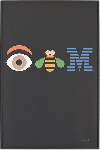 Paul Rand IBM Rebus Poster