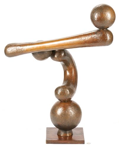 Andreas Loewy Bronze Sculpture,"Playtime"