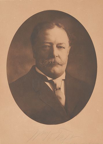 President William Taft Signed Photo
