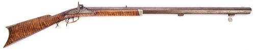 J. Griffith .52 cal Muzzleloading Rifle; Cincinnati; Walter Cline Collection