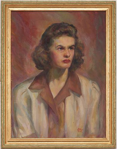 Portrait of Martha Gamble, by Paul Matthew Scott