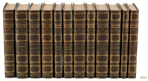 Rudyard Kipling Seven Seas Edition, 12 Volumes