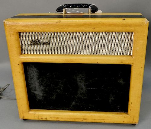 1960 National Tremo-Tone guitar amp along with original case.