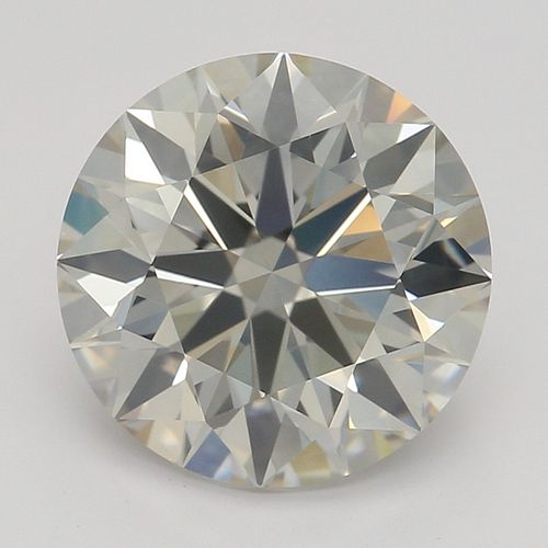 2.09 ct, Natural Very Light Gray Color, VS2, Round cut Diamond (GIA Graded), Appraised Value: $21,900 