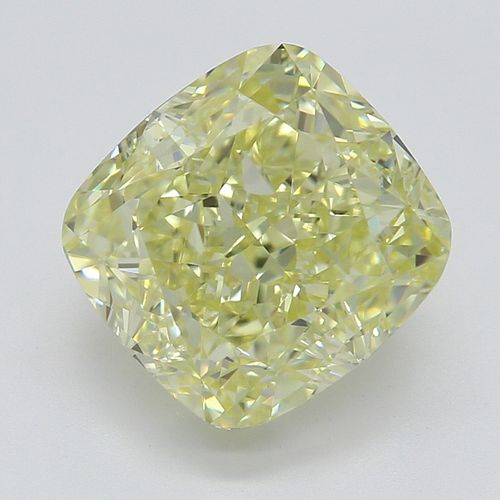 2.54 ct, Natural Fancy Yellow Even Color, IF, Cushion cut Diamond (GIA Graded), Appraised Value: $52,800 