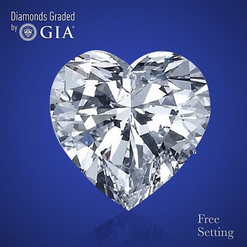 5.11 ct, I/VVS2, Heart cut GIA Graded Diamond. Appraised Value: $339,100 