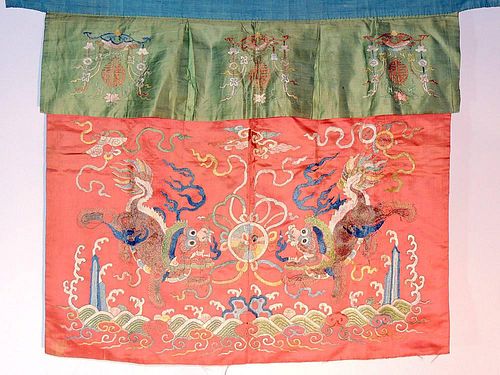 Chinese Embroidered Tapestry