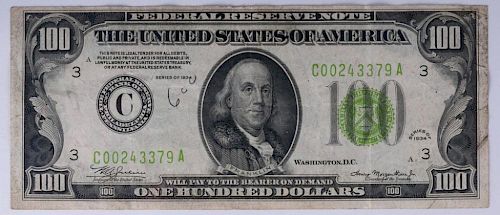 Series 1934 U.S. $100 Note
