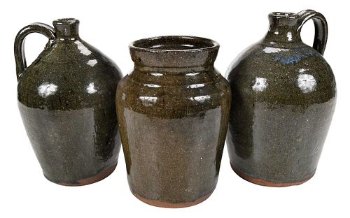 Three Pieces of Burlon Craig Stoneware
