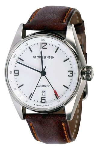 Georg Jensen Delta GMT Automatic Watch 