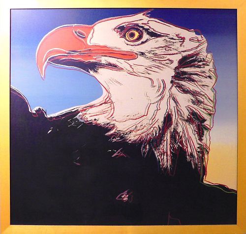 After Andy Warhol: Bald Eagle