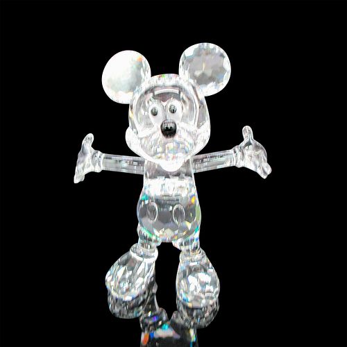 Swarovski Silver Crystal Figurine, Disney Mickey Mouse