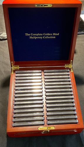 The Complete Golden Hind Halfpenny Collection, 1937-1967 Danbury Mint
