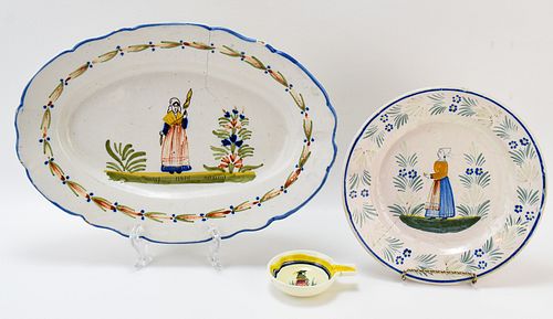 QUIMPER POTTERY COLLECTION