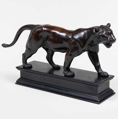 Bronze Model of a Panther