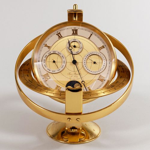 Jean Roulet Brass Atmospheric Clock