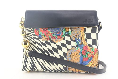 GIANNI VERSACE PSYCHEDELIC ILLUSION CROSSBODY BAG