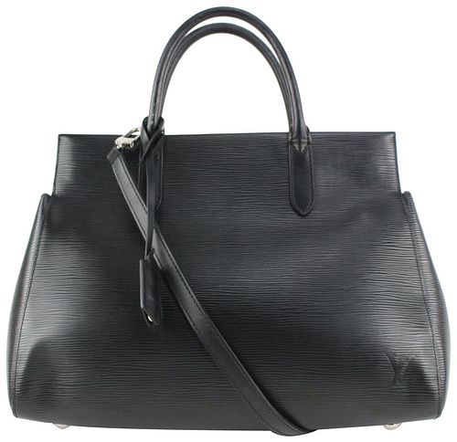 LOUIS VUITTON LEATHER MARLY TWO-WAY TOTE BAG