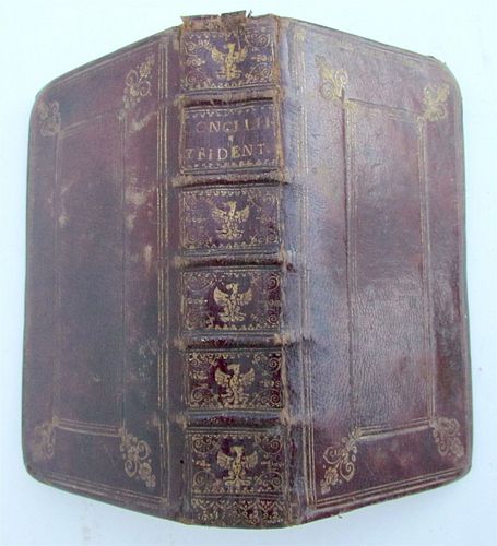 ANCIENT COUNCIL OF TRENT, SACROSANTI ET CECUMENICI CONCILII TRIDENTINI, 1677
