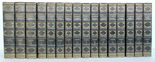 1804 REPERTOIRE DE THEATRE FRANCOIS ANTIQUE ILLLUSTRATED IN 16 VOLUMES