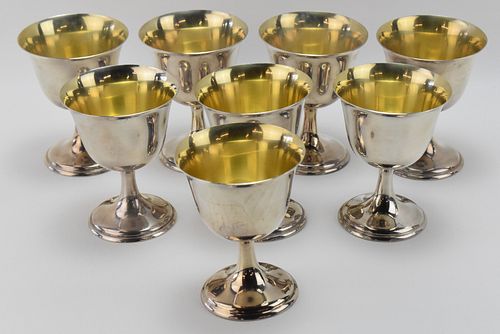 LORD SAYBROOK STERLING SILVER GOBLETS