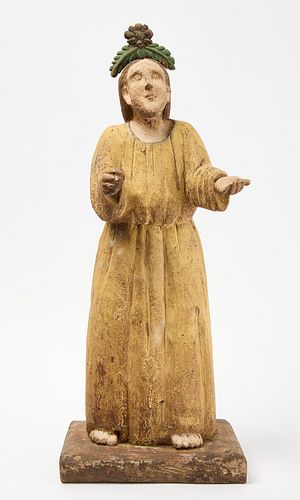 Carved Santos Figure