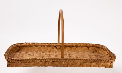 Fine Gathering Basket with Handle