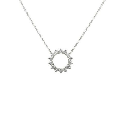 TIFFANY OPEN CIRCLE SMALL NECKLACE