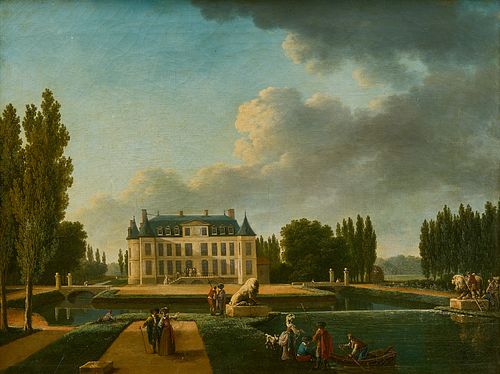 Claude Louis Chatelet - Landscape Painting