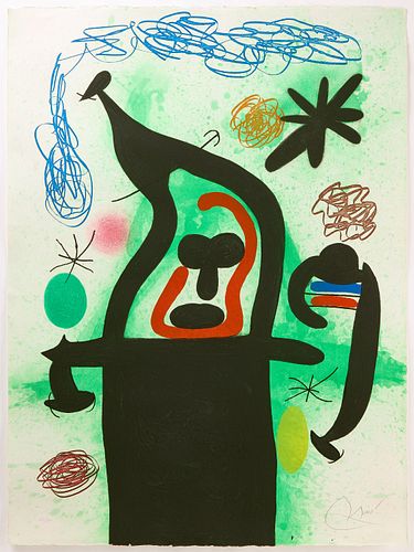 Joan Miro - La Harpi