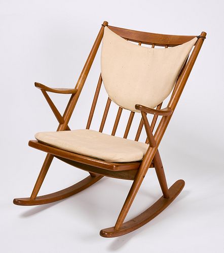Mid-Century Modern Rocking Chair