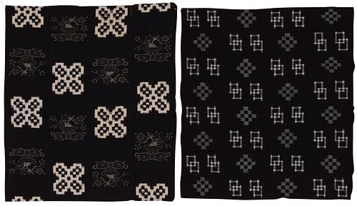 Two Japanese Indigo Textiles