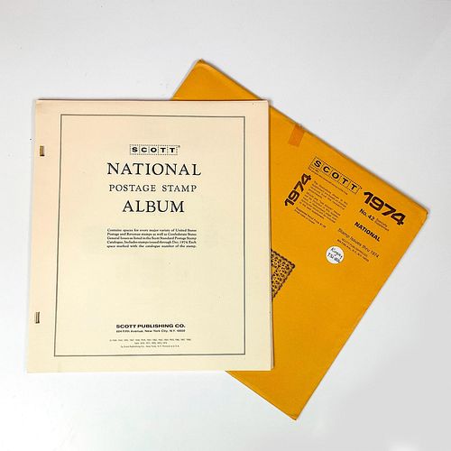 Scott Minuteman Specialty Supplement National Stamp Album