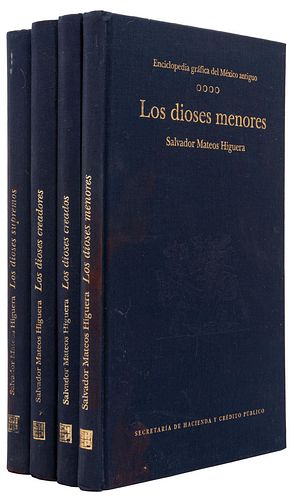 Mateos Higuera, Salvador. Enciclopedia Gráfica del México Antiguo. México, 1998. Tomos I - IV. Piezas: 4.