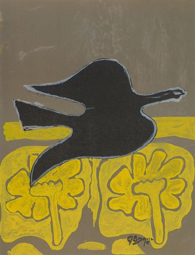 After Georges Braque (French 1882-1963) lithograph
