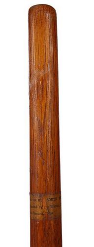 236. Revolutionary War Cane – Ca. Mid-19th Century – This is a straight-up oak shaft with no ferrule but it has a vintage
