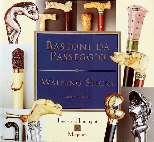 267. BASTONI DA PASSEGGIO WALKING STICKS by Alfredo Lamberti – Soft cover - $150-$250