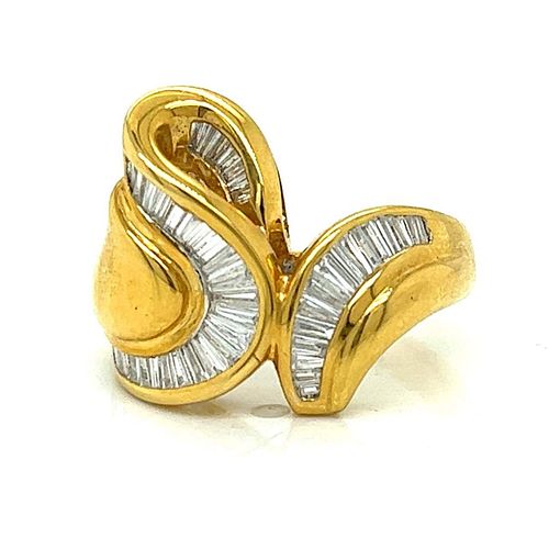 18K Yellow Gold 1.60 Ct. Diamond Ring