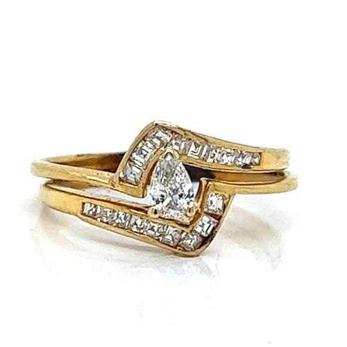MAYORS 18k Yellow Gold 1.20 Ct. Diamond Ring