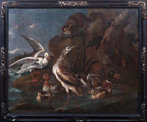  BIRDS & WATER FOWL OIL PAINTING