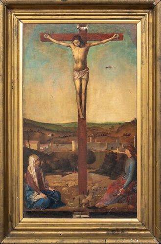 THE CRUCIFIXION OIL PAINTING