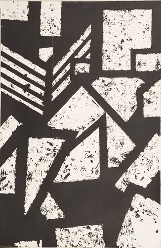 Gordon Newton (American, 1948-2019) Lithograph on Wove Paper "Untitled"