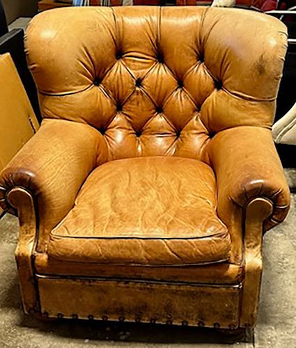 Ralph Lauren Writer's Chair in Leather