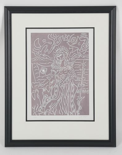 Andre Masson (French 1896-1987) Etching