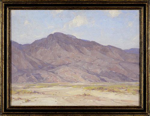 Sierra Mountains Across the Plains by Frank Swift Chase (1886-1958)