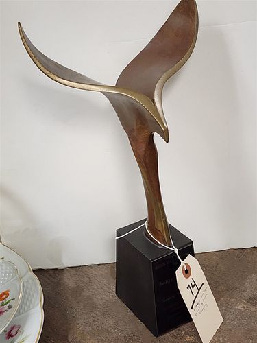 Bronze Writers Guild Of America Trophy To Judith Pinsker For General Hiospital 1997 13 1/2"
