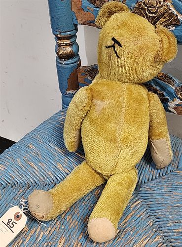 Vintage Mohair Jointed Teddy Bear 19 1/2"