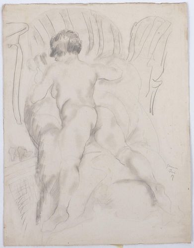 Emil Ganso Nude drawing