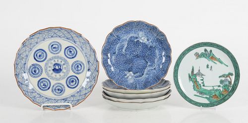 A Group of Japanese Porcelain Including Imari