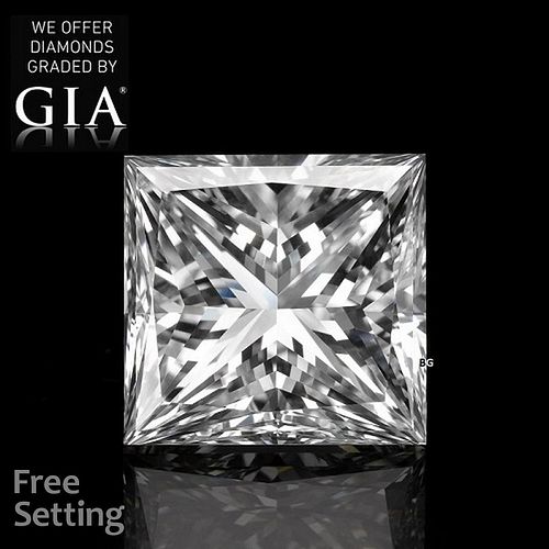 2.30 ct, D/VS1, Princess cut GIA Graded Diamond. Appraised Value: $98,300 